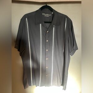 Caribbean Black Men's Shirt